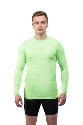 Майка лайкровая лонгслив лайм